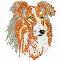 Dogs Embroidery Design 11 Dogs Embroidery Design 11